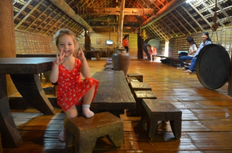 casa madeira palha etnia ede museu etnografia etnologia hanoi vietnam