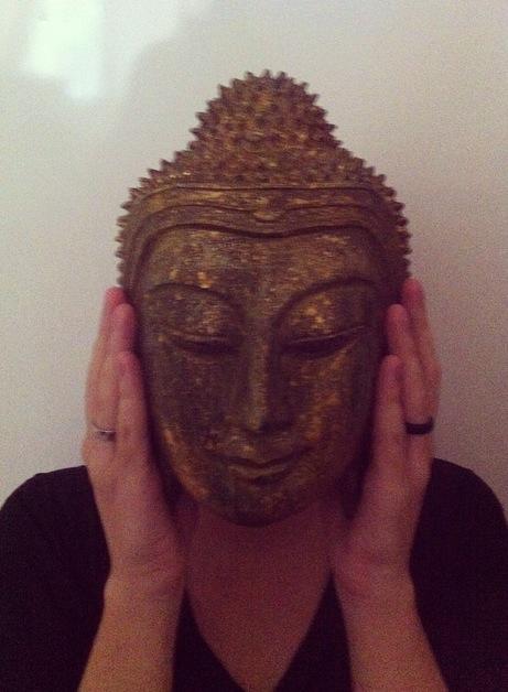 máscara de Buda tailândia