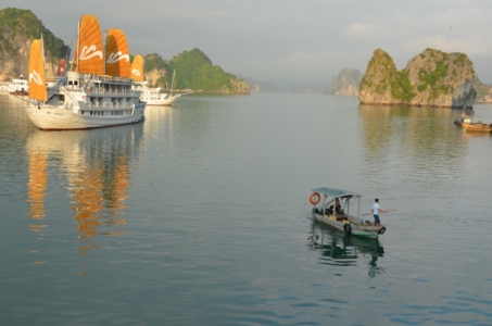 barcos halong bay vietnam